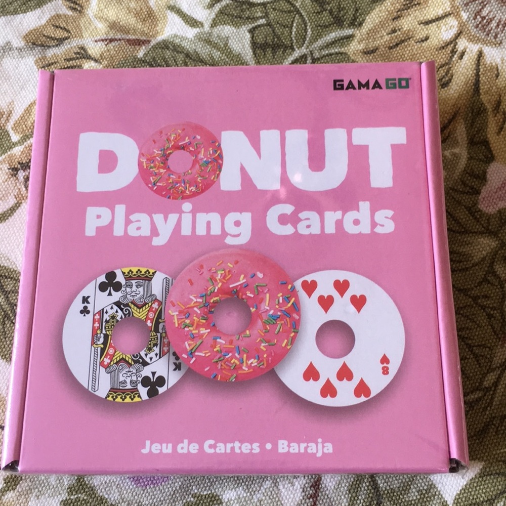 Donut Playing Cards NWT by Gamago